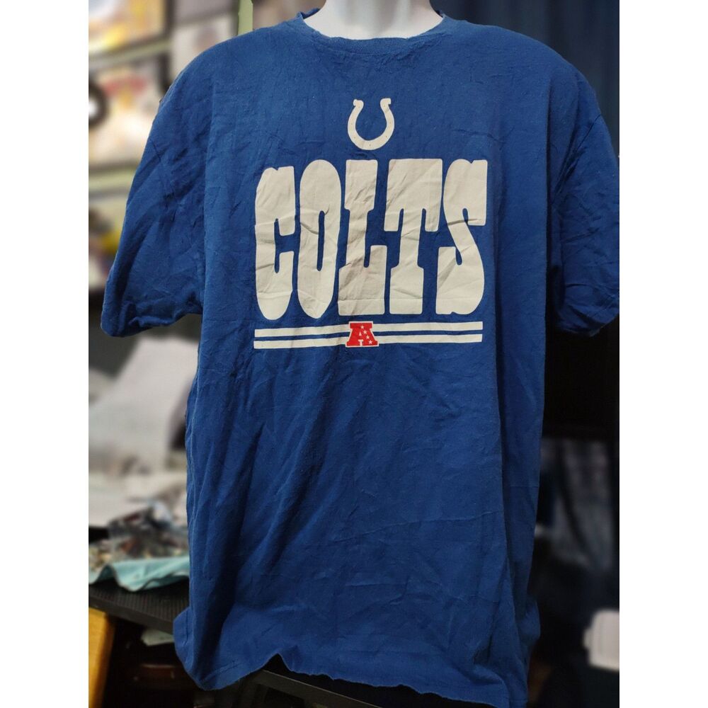 Indianapolis Colts NFL team apparel size XL blue shirt